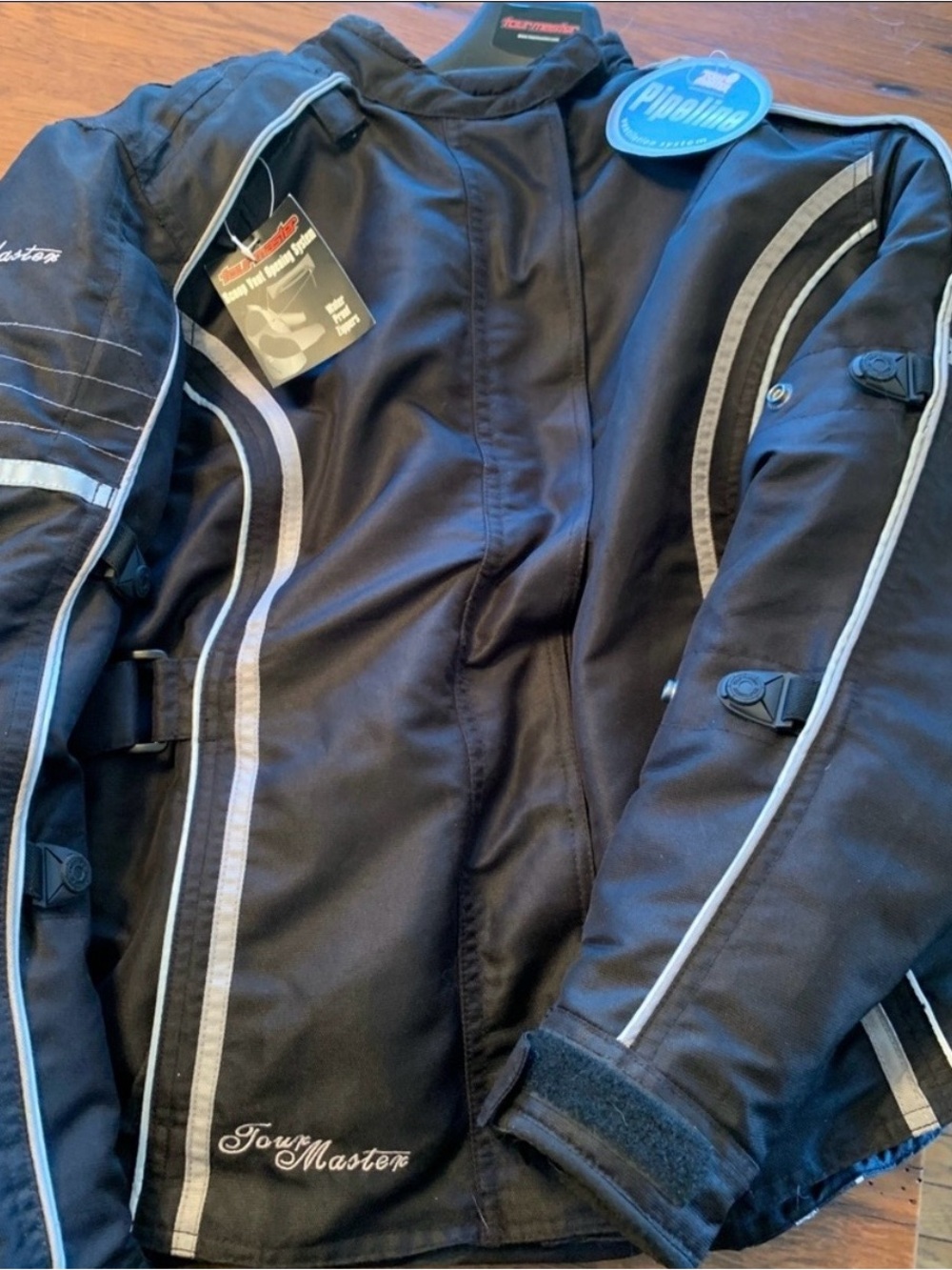 Motorcycle Riding Jacket & Gloves Bundle - Size Medium